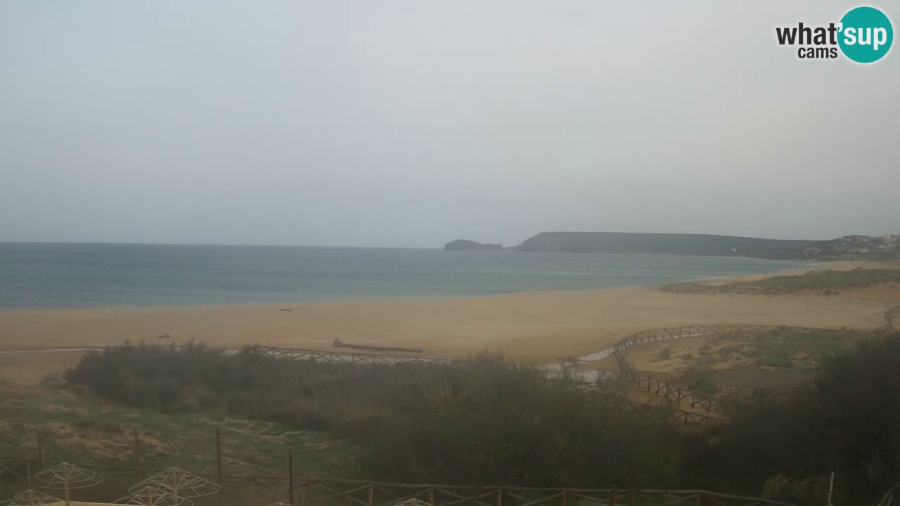 Webcam Torre dei Corsari – Vista live sulla spiaggia da Punta Usai