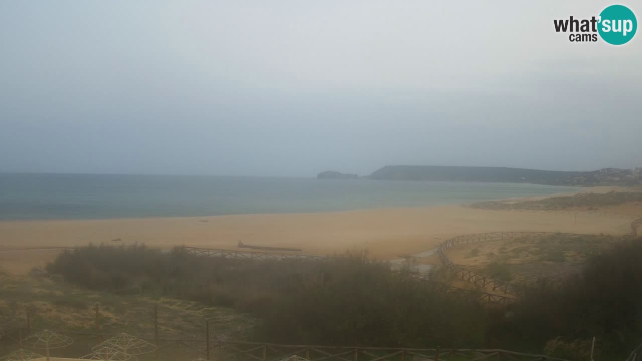 Spletna kamera Torre dei Corsari – Pogled v živo na plažo s Punta Usai