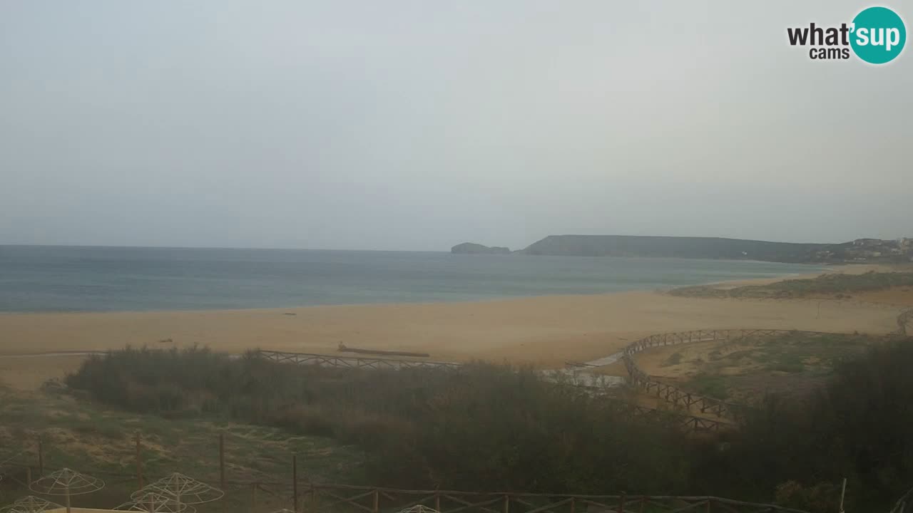 Webcam Torre dei Corsari – Vista live sulla spiaggia da Punta Usai