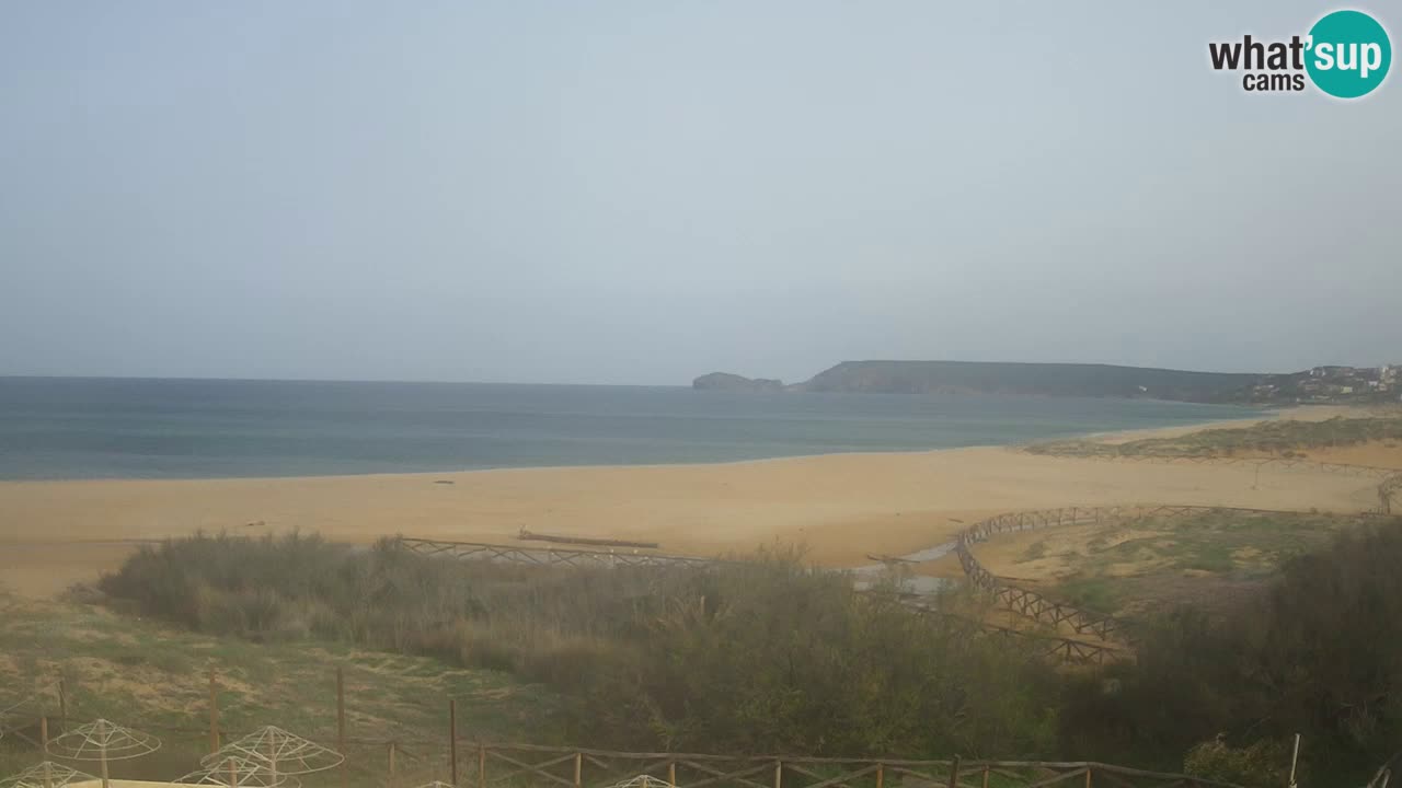 Webcam Torre dei Corsari – Liveblick auf den Strand von Punta Usai