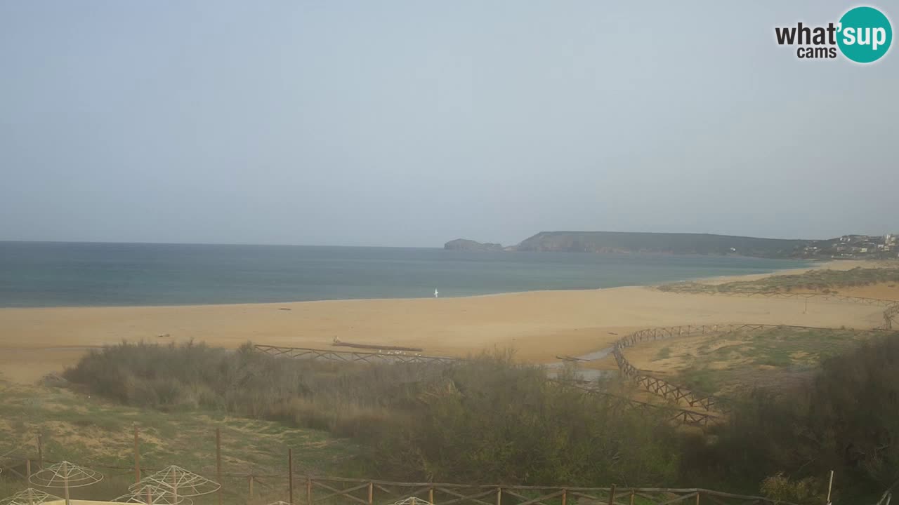 Webcam Torre dei Corsari – Vue en direct sur la plage depuis Punta Usai