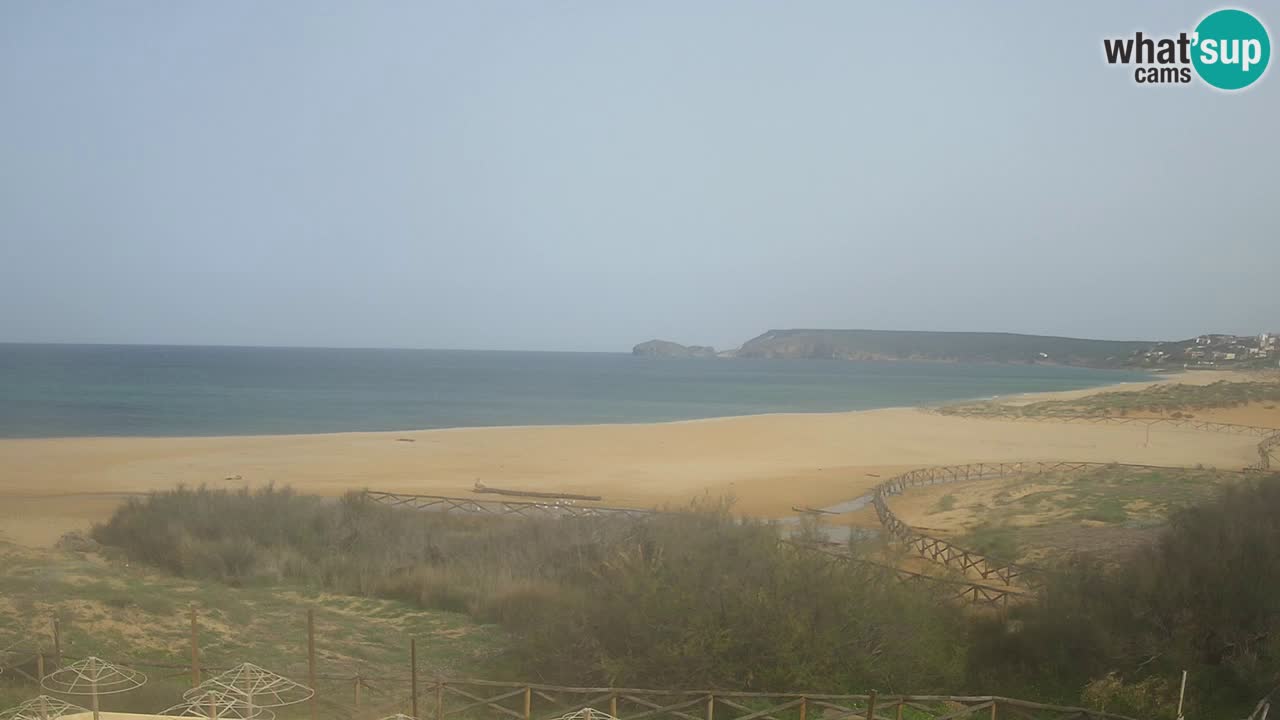 Webcam Torre dei Corsari – Live Beach View from Punta Usai