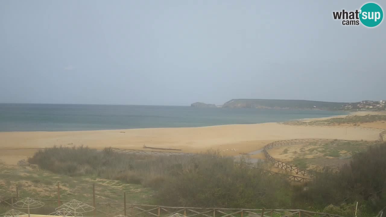 Webcam Torre dei Corsari – Vue en direct sur la plage depuis Punta Usai