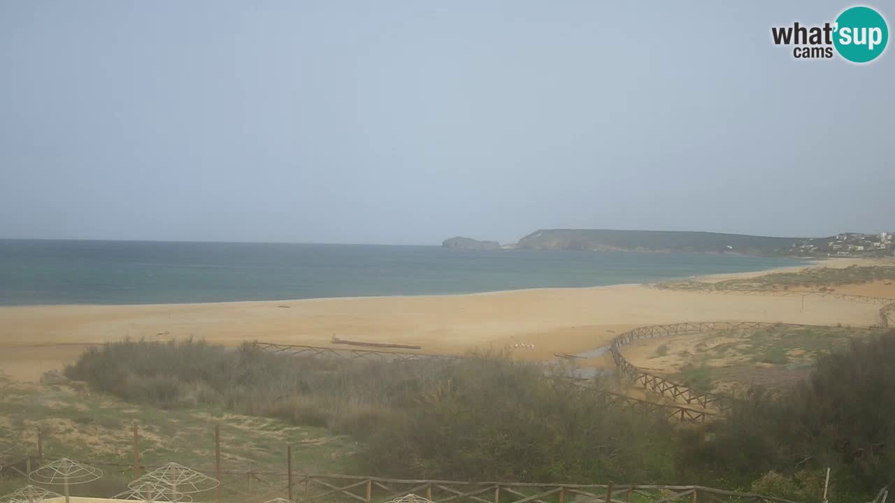 Webcam Torre dei Corsari – Live Beach View from Punta Usai