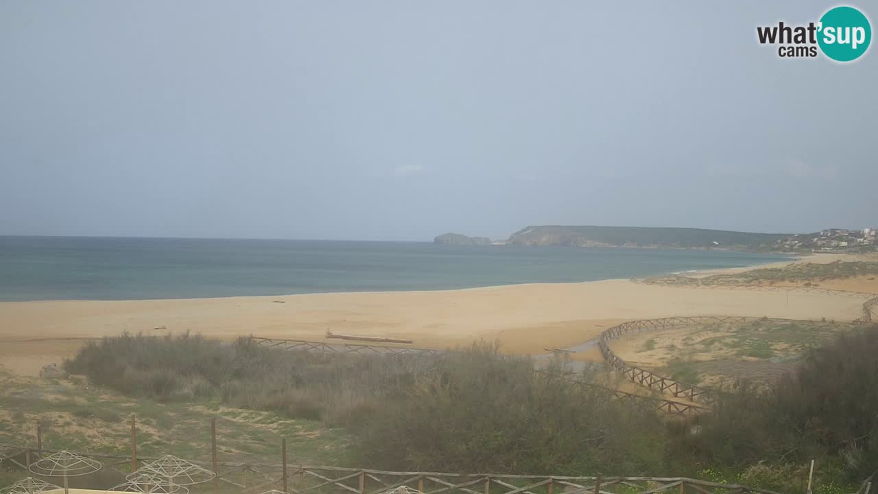 Webcam Torre dei Corsari – Liveblick auf den Strand von Punta Usai