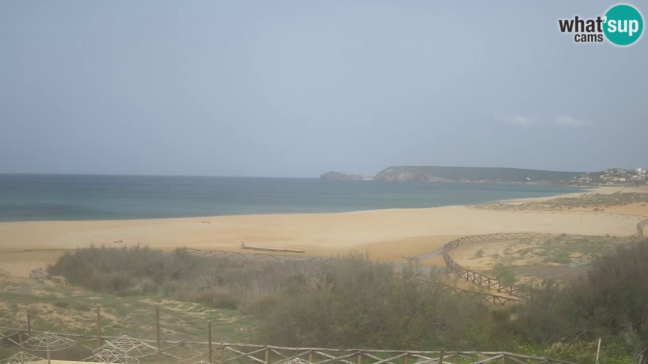 Webcam Torre dei Corsari – Vue en direct sur la plage depuis Punta Usai
