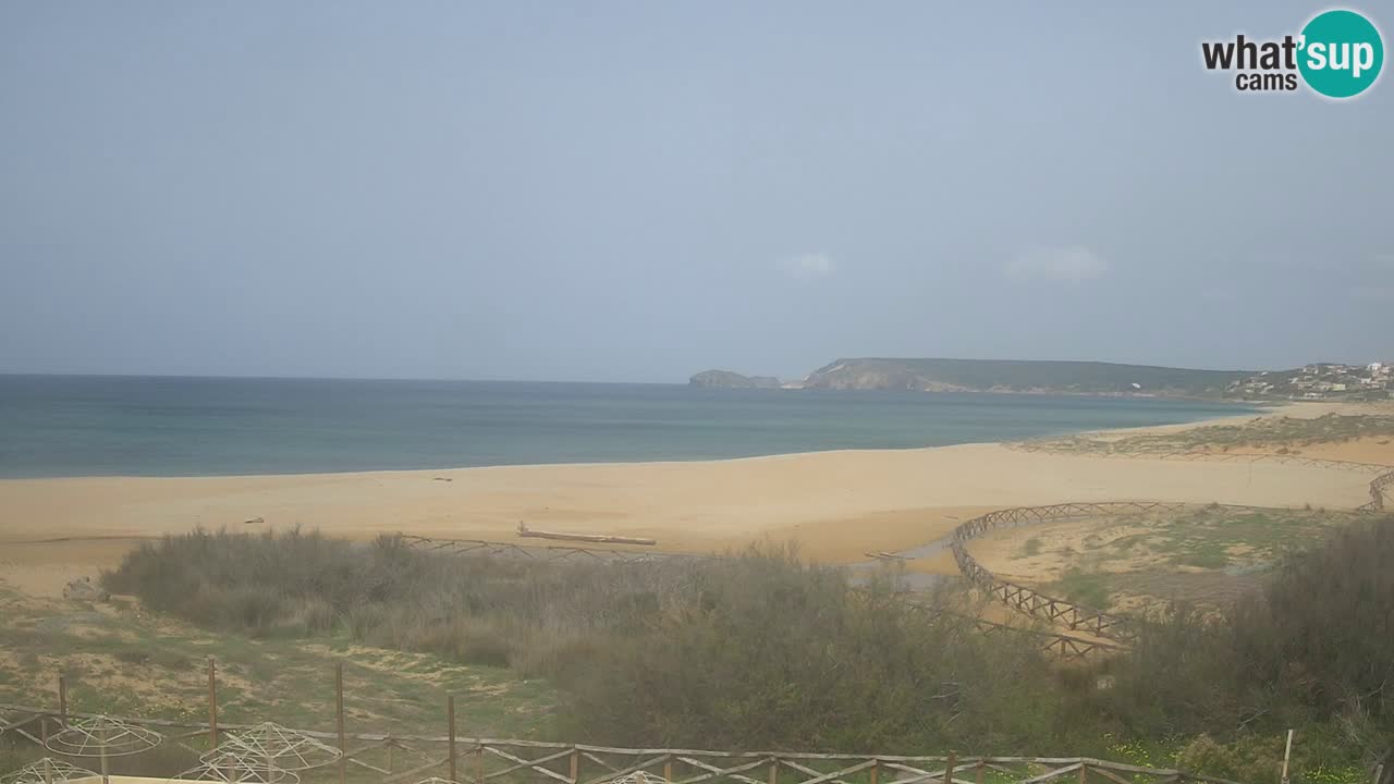 Cámara web Torre dei Corsari – Vista en directo de la playa desde Punta Usai