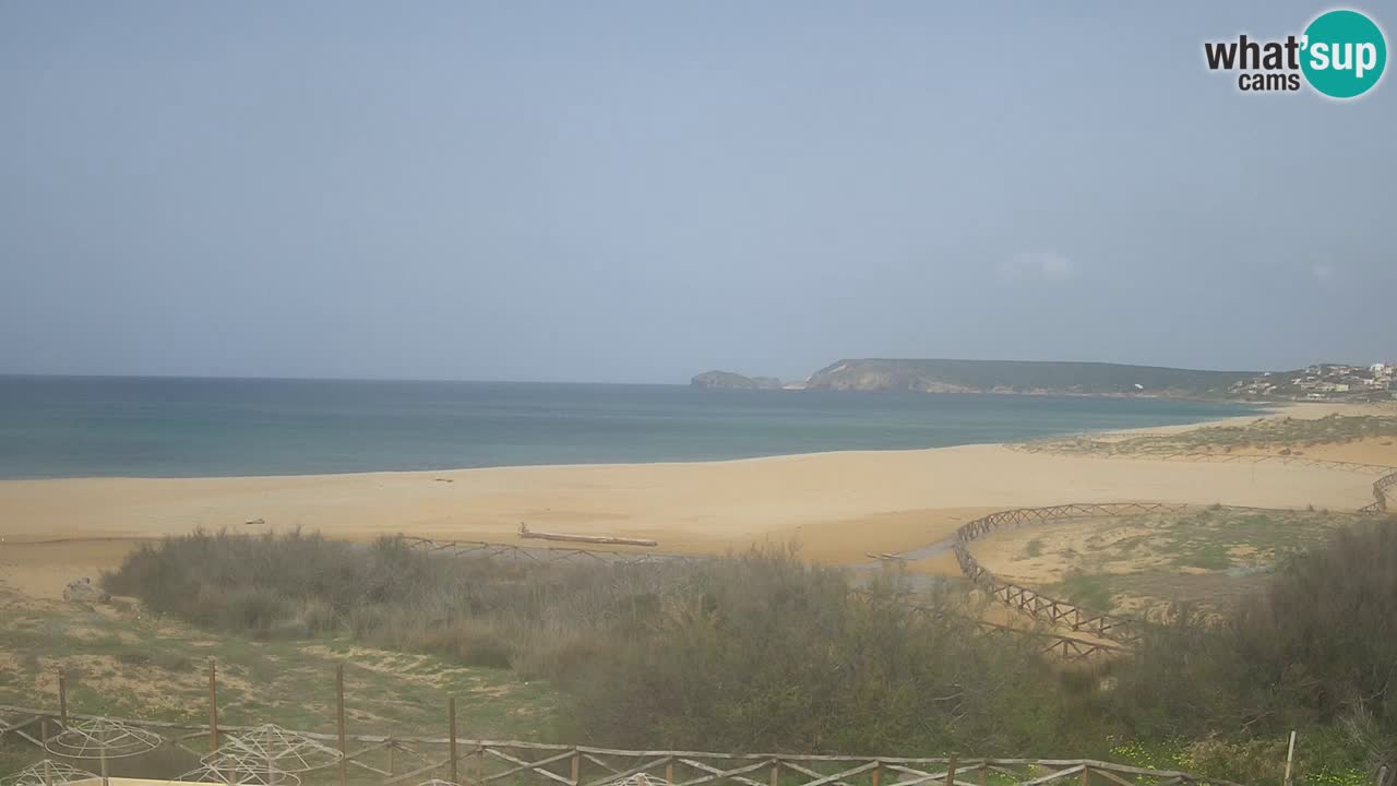 Webcam Torre dei Corsari – Vue en direct sur la plage depuis Punta Usai