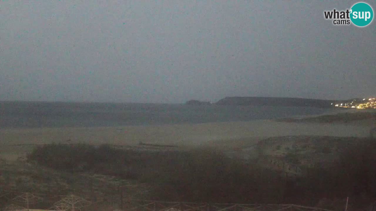Webcam Torre dei Corsari – Vista live sulla spiaggia da Punta Usai
