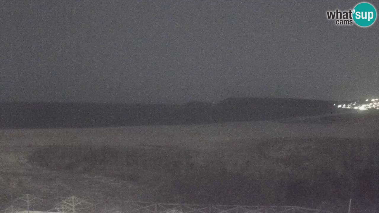 Web kamera Torre dei Corsari – Pogled uživo na plažu s Punta Usai