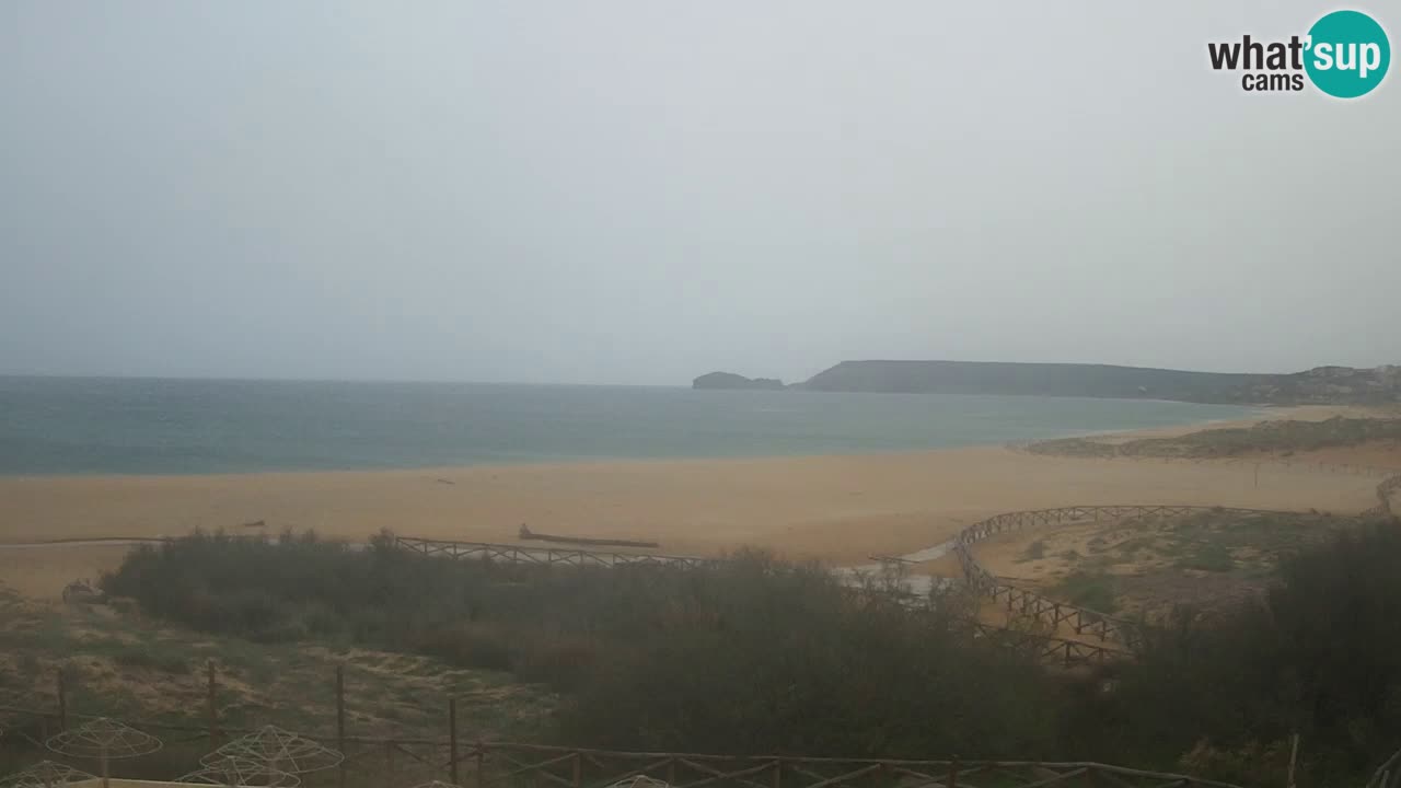 Webcam Torre dei Corsari – Live Beach View from Punta Usai