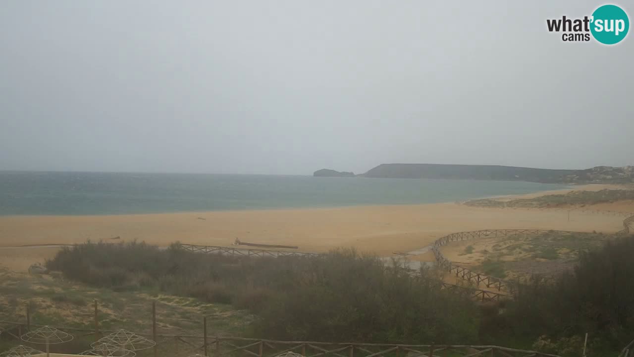 Cámara web Torre dei Corsari – Vista en directo de la playa desde Punta Usai