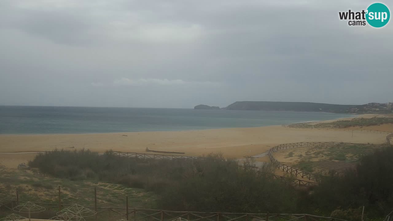 Webcam Torre dei Corsari – Vue en direct sur la plage depuis Punta Usai