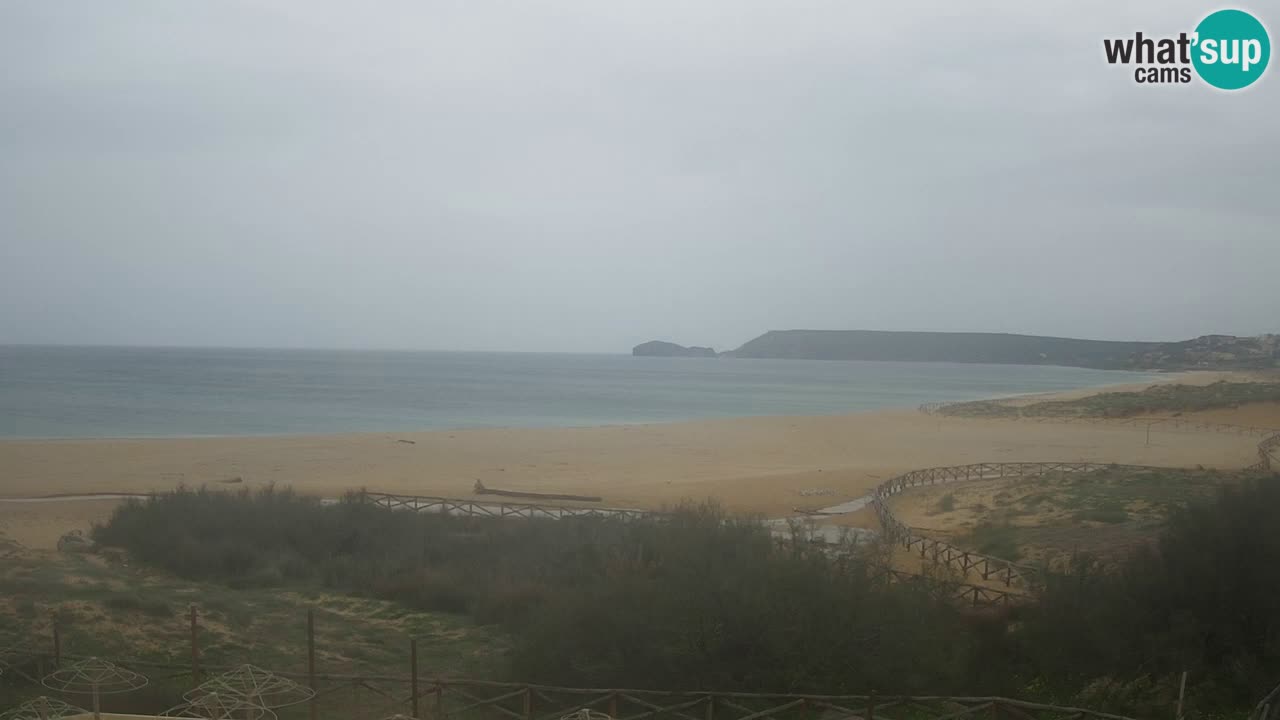 Webcam Torre dei Corsari – Vue en direct sur la plage depuis Punta Usai