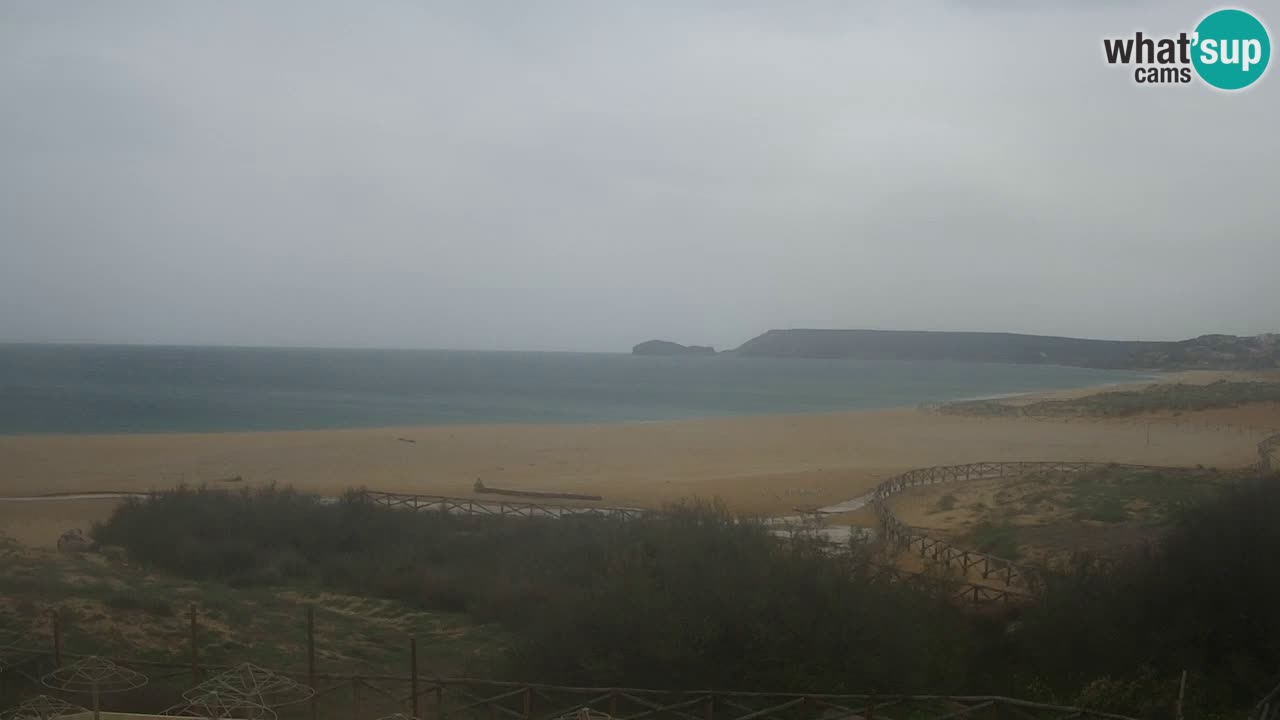Webcam Torre dei Corsari – Liveblick auf den Strand von Punta Usai