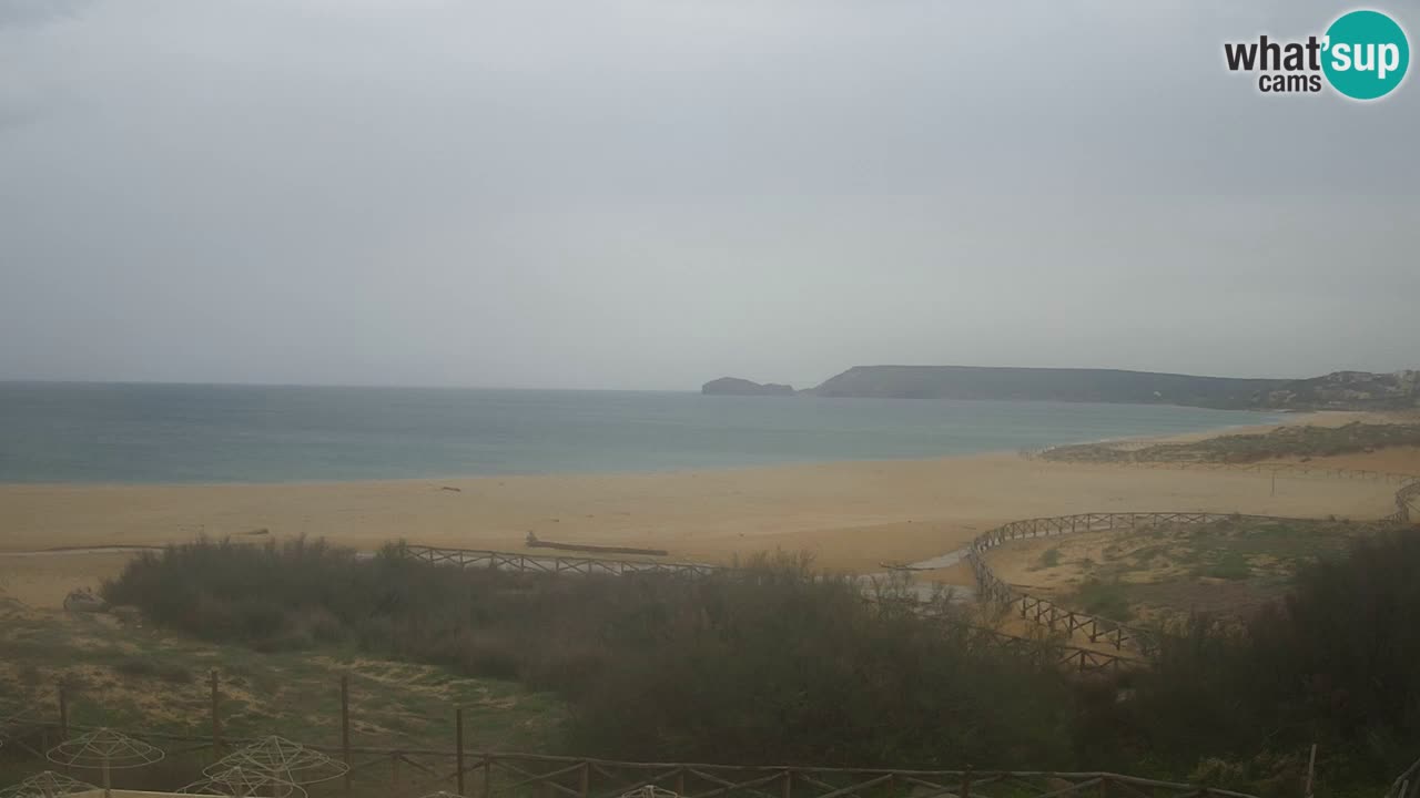 Cámara web Torre dei Corsari – Vista en directo de la playa desde Punta Usai