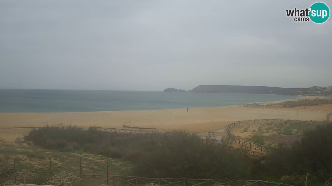 Webcam Torre dei Corsari – Liveblick auf den Strand von Punta Usai