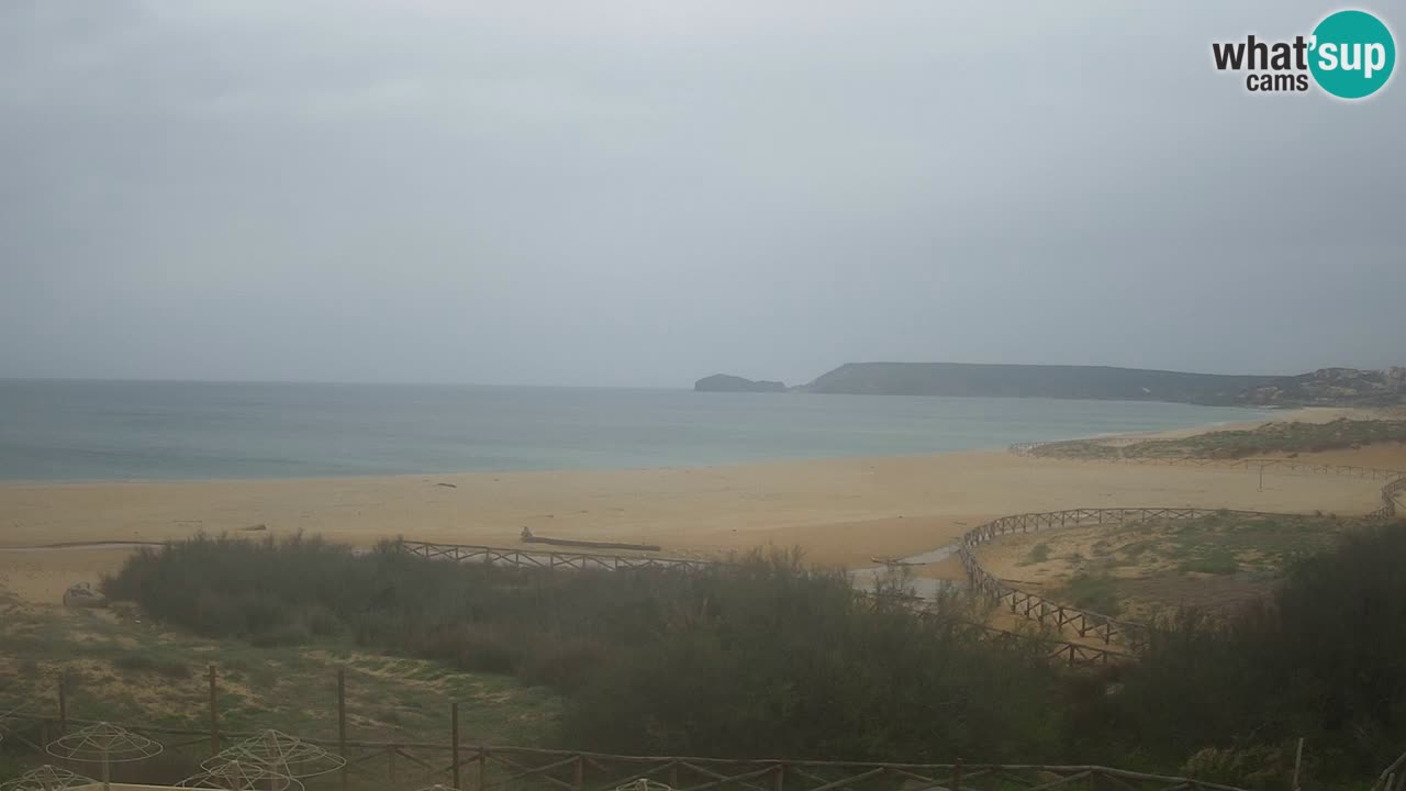 Webcam Torre dei Corsari – Vista live sulla spiaggia da Punta Usai