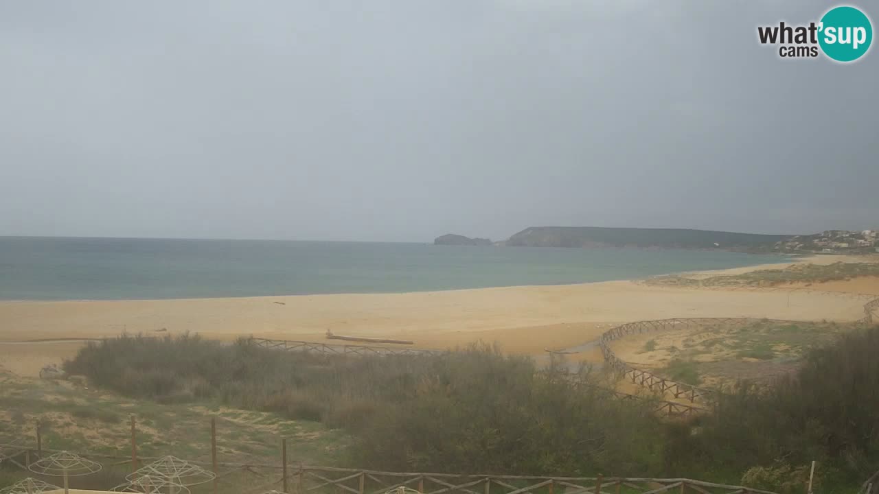 Web kamera Torre dei Corsari – Pogled uživo na plažu s Punta Usai