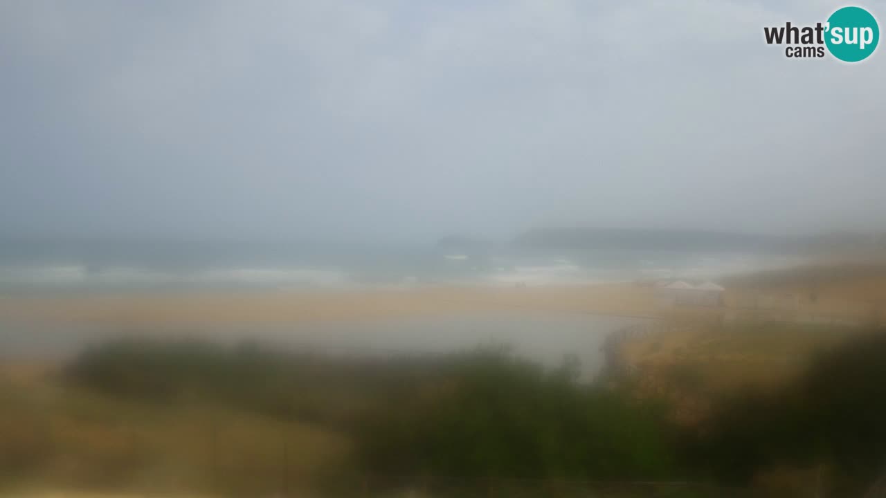 Webcam Torre dei Corsari – Vista live sulla spiaggia da Punta Usai