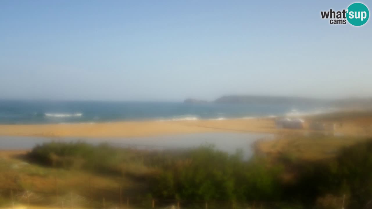 Cámara web Torre dei Corsari – Vista en directo de la playa desde Punta Usai