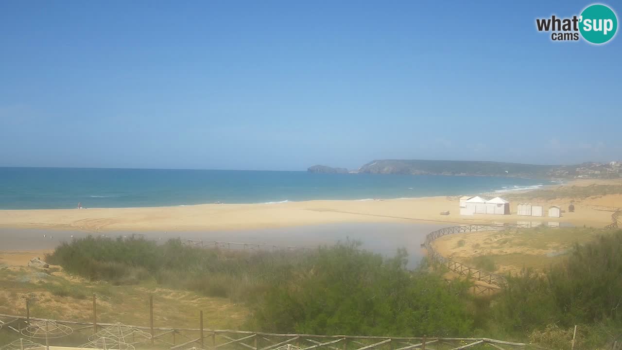 Webcam Torre dei Corsari – Vue en direct sur la plage depuis Punta Usai