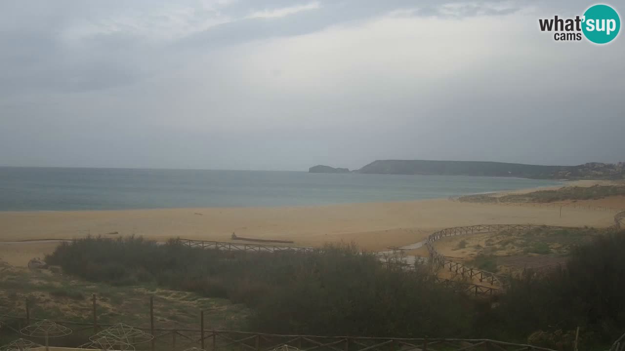 Webcam Torre dei Corsari – Liveblick auf den Strand von Punta Usai
