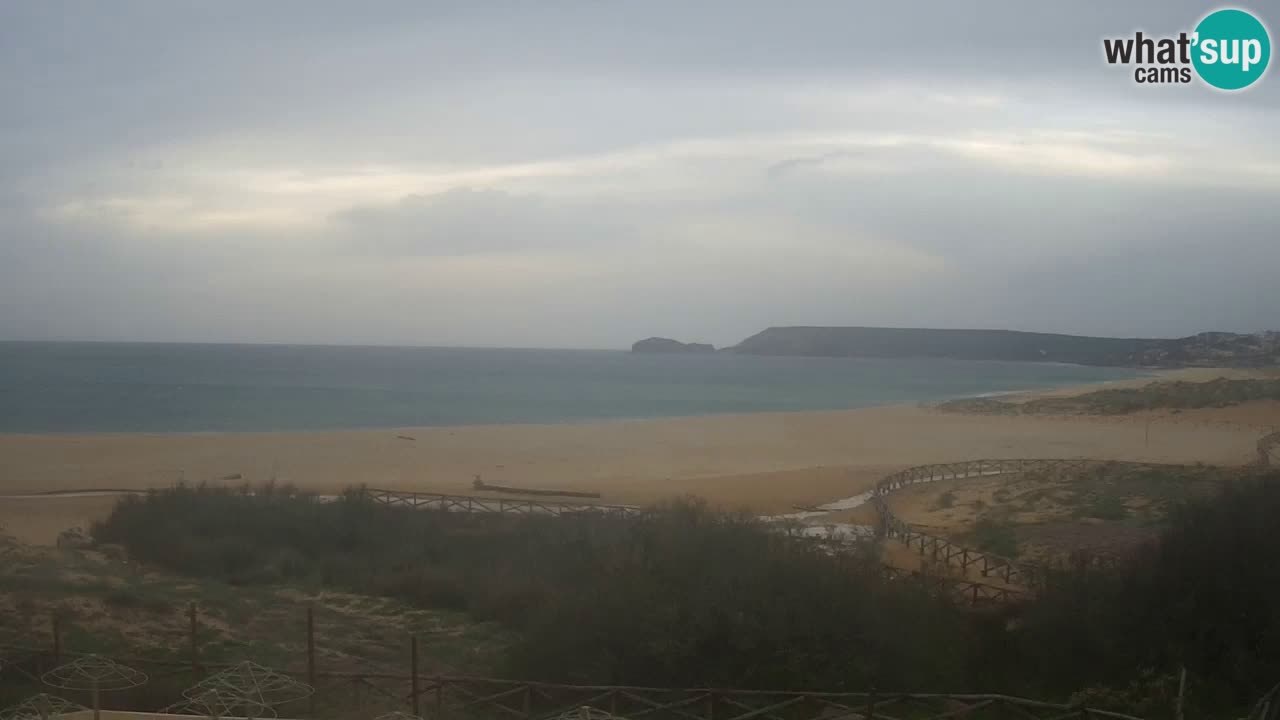 Webcam Torre dei Corsari – Vue en direct sur la plage depuis Punta Usai