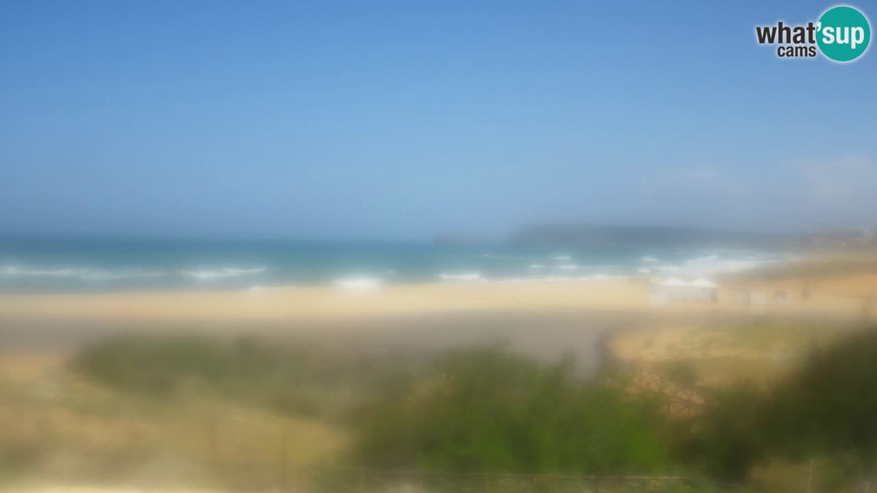 Webcam Torre dei Corsari – Vista live sulla spiaggia da Punta Usai