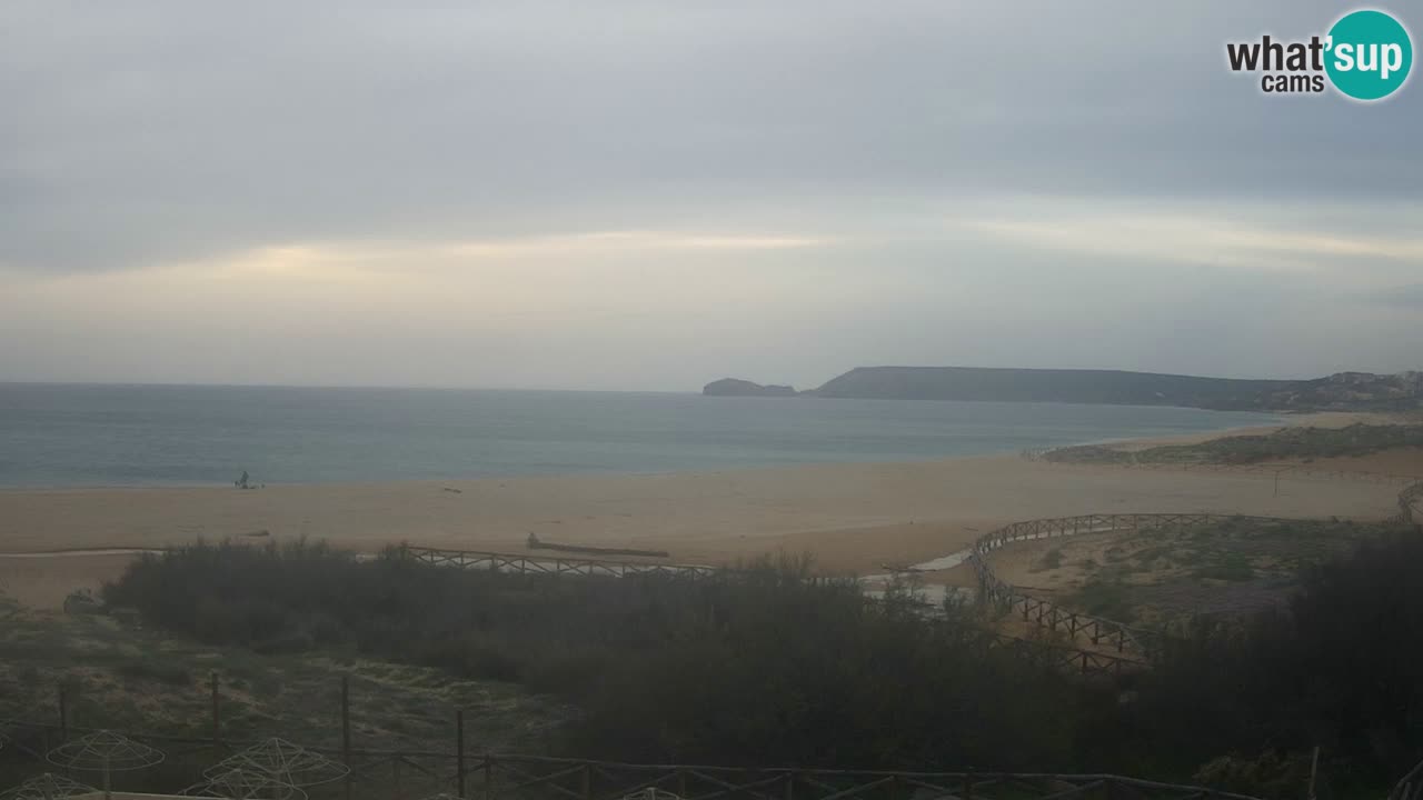 Webcam Torre dei Corsari – Vue en direct sur la plage depuis Punta Usai
