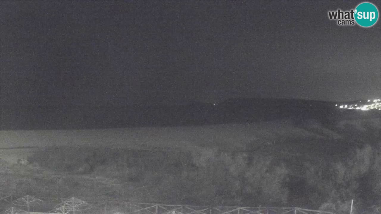 Webcam Torre dei Corsari – Vue en direct sur la plage depuis Punta Usai