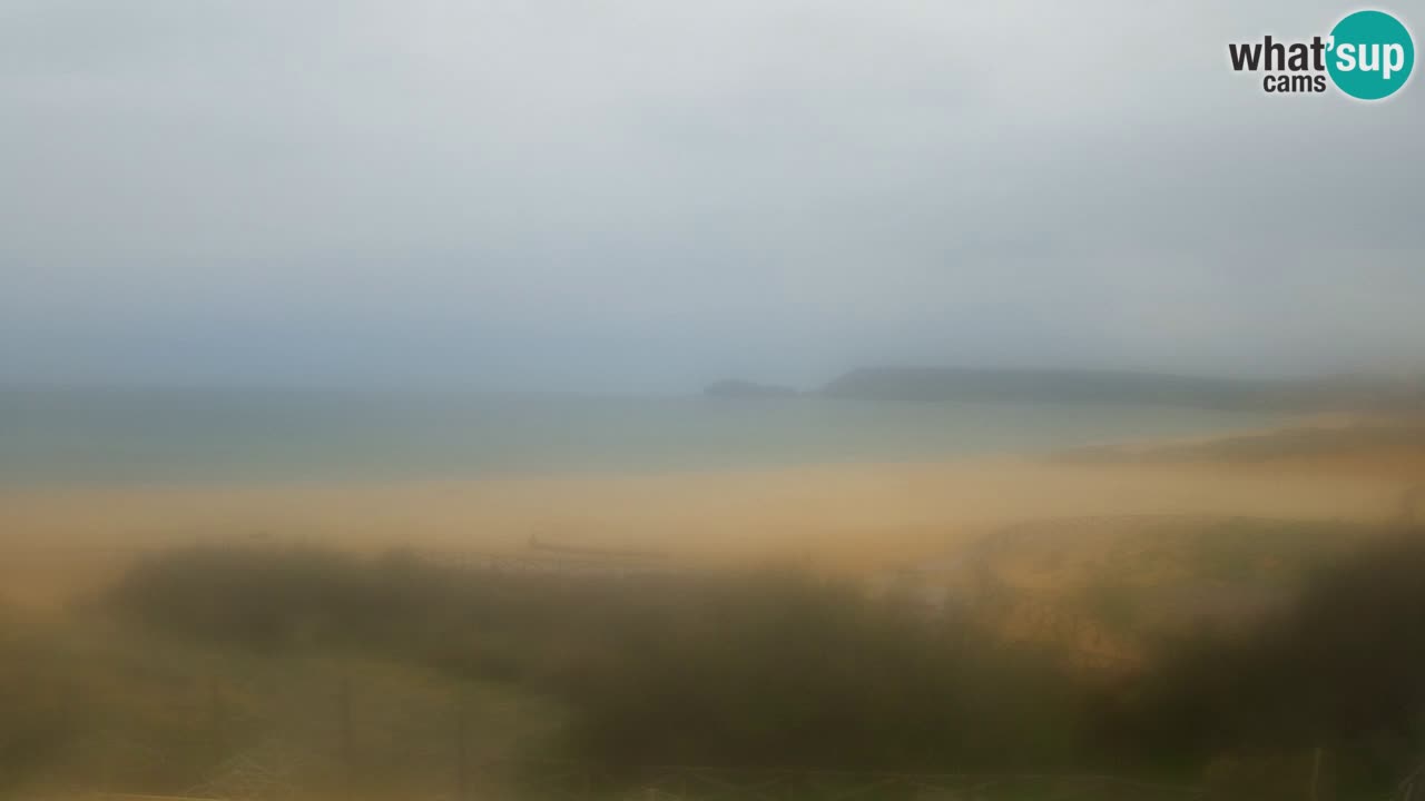 Web kamera Torre dei Corsari – Pogled uživo na plažu s Punta Usai