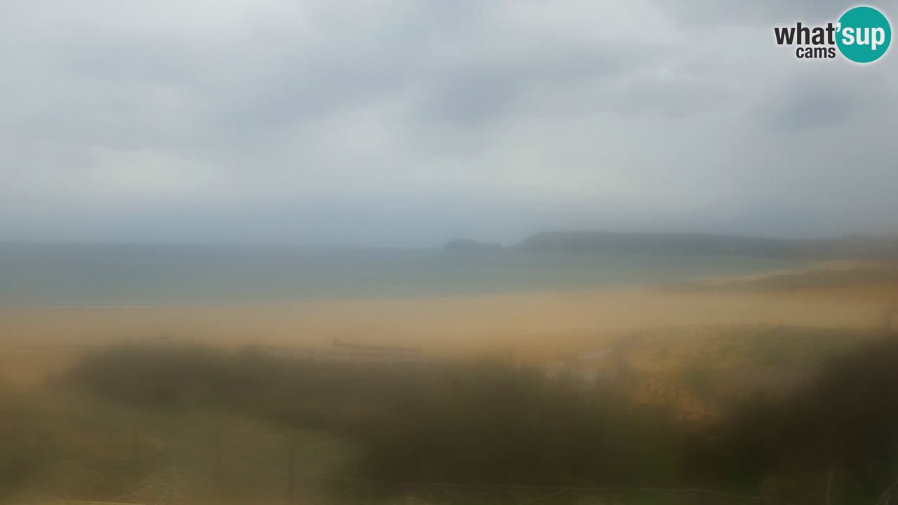 Webcam Torre dei Corsari – Vista live sulla spiaggia da Punta Usai