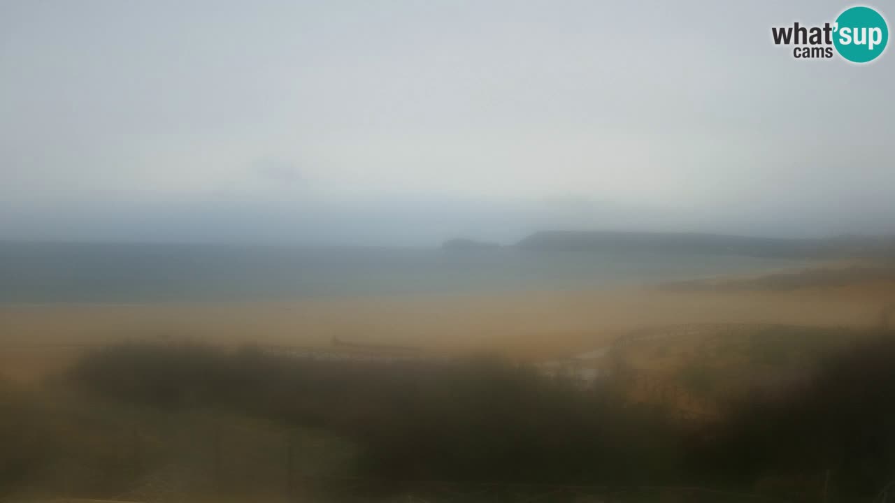 Webcam Torre dei Corsari – Vista live sulla spiaggia da Punta Usai