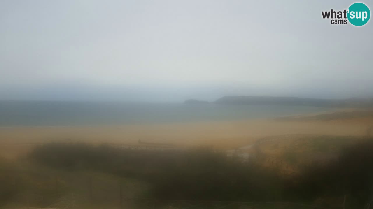 Web kamera Torre dei Corsari – Pogled uživo na plažu s Punta Usai