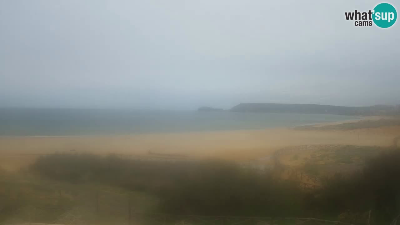 Spletna kamera Torre dei Corsari – Pogled v živo na plažo s Punta Usai