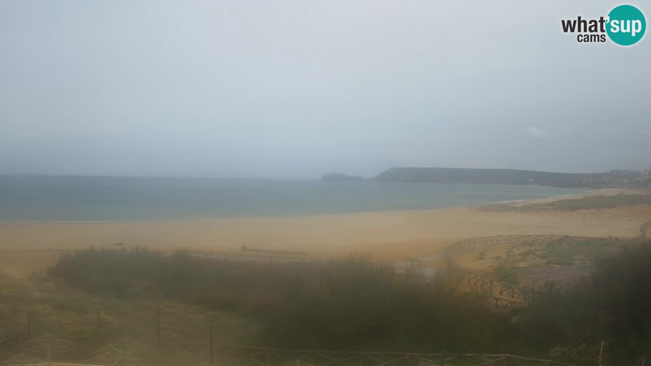 Webcam Torre dei Corsari – Live Beach View from Punta Usai