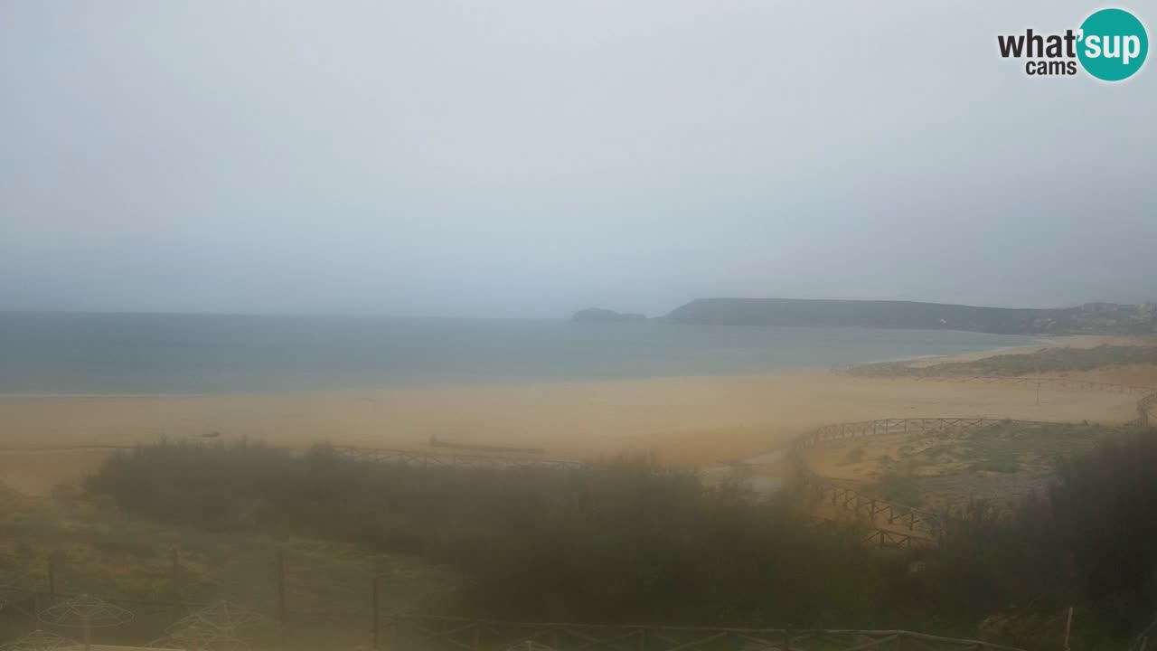 Web kamera Torre dei Corsari – Pogled uživo na plažu s Punta Usai