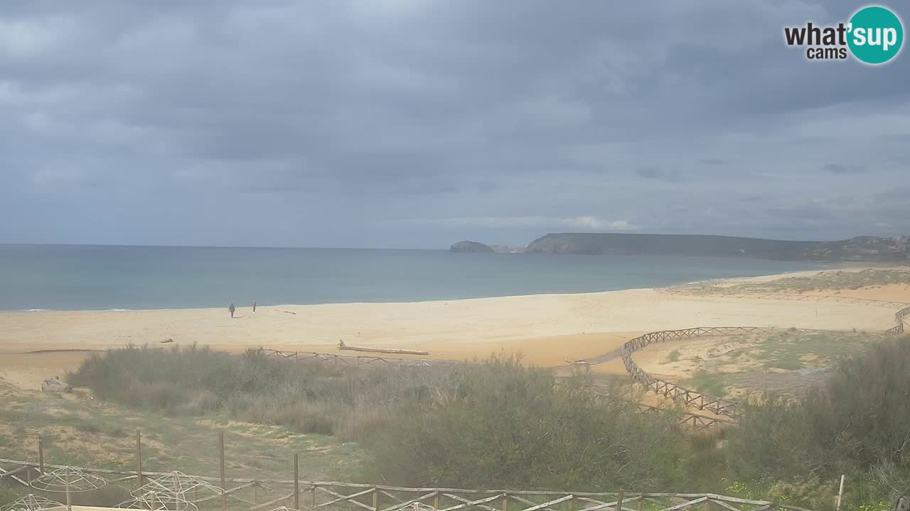 Spletna kamera Torre dei Corsari – Pogled v živo na plažo s Punta Usai