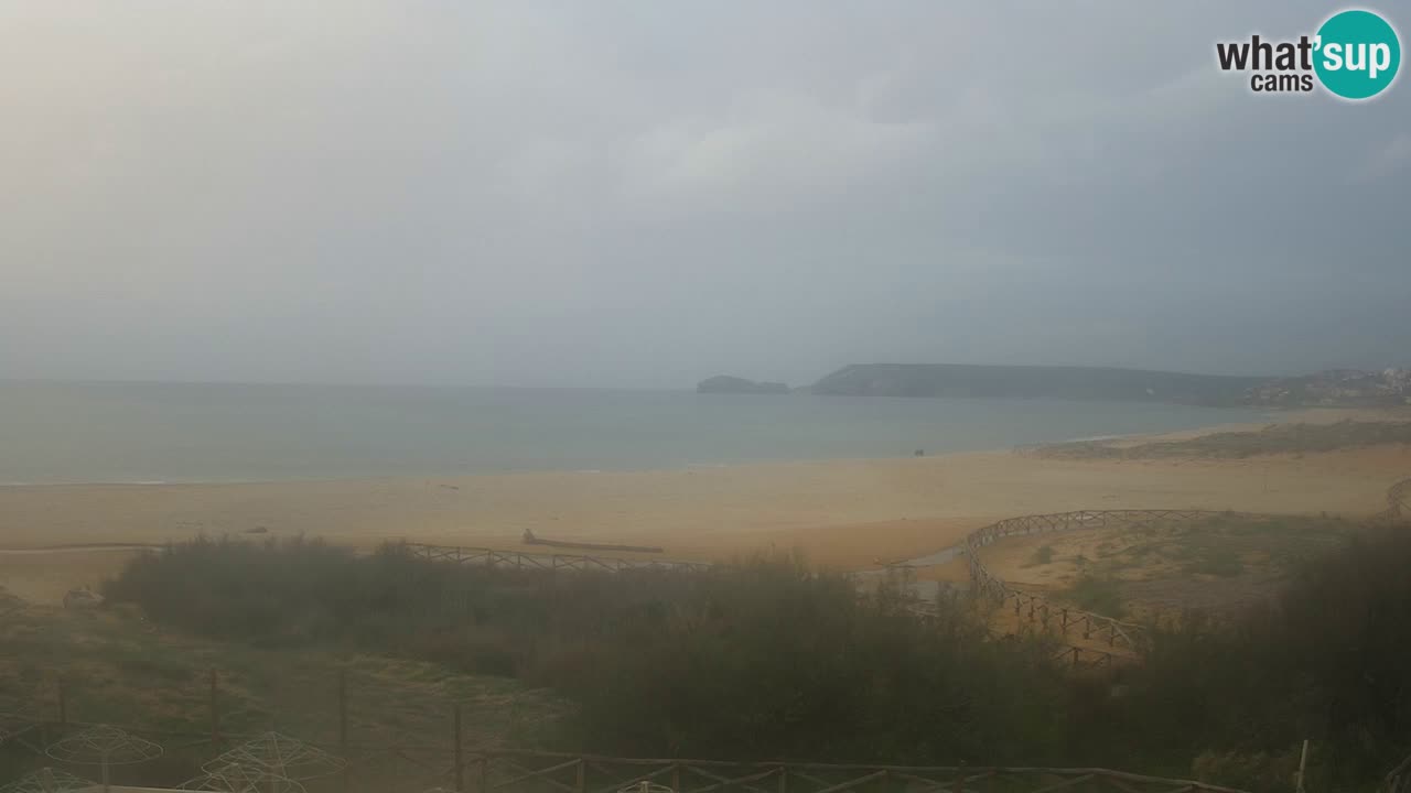 Web kamera Torre dei Corsari – Pogled uživo na plažu s Punta Usai