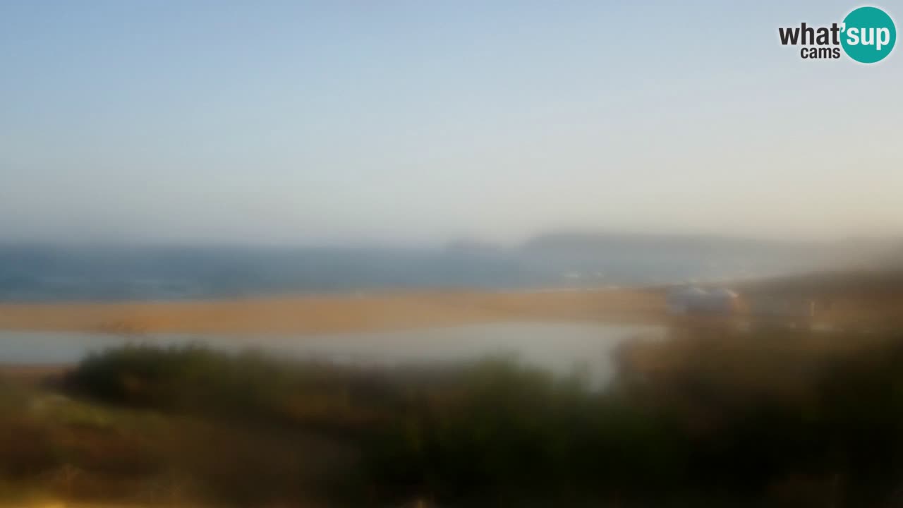 Cámara web Torre dei Corsari – Vista en directo de la playa desde Punta Usai