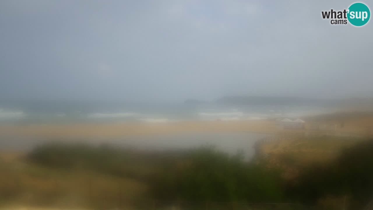 Cámara web Torre dei Corsari – Vista en directo de la playa desde Punta Usai