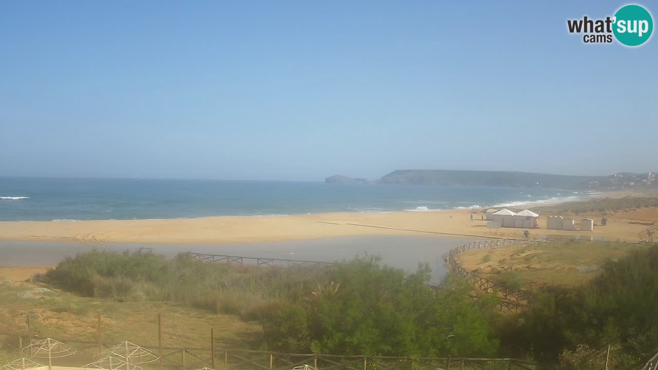 Spletna kamera Torre dei Corsari – Pogled v živo na plažo s Punta Usai