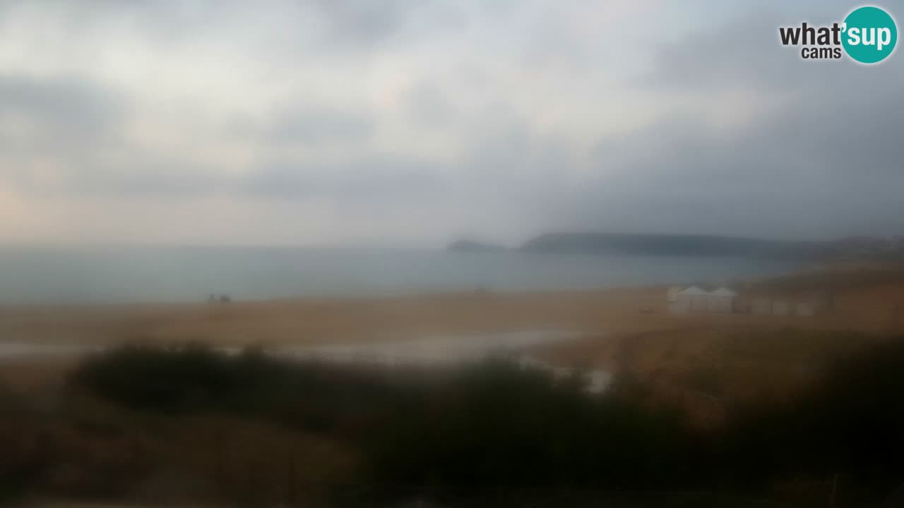 Web kamera Torre dei Corsari – Pogled uživo na plažu s Punta Usai