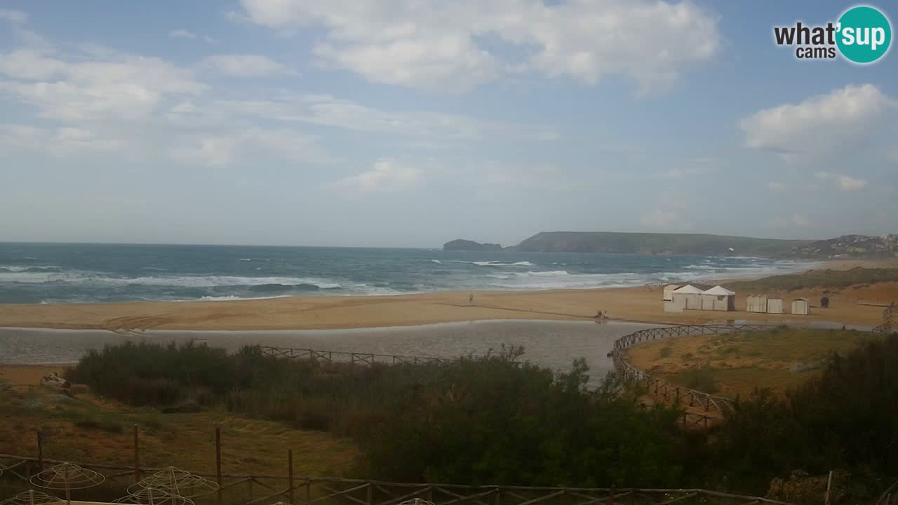 Webcam Torre dei Corsari – Live Beach View from Punta Usai
