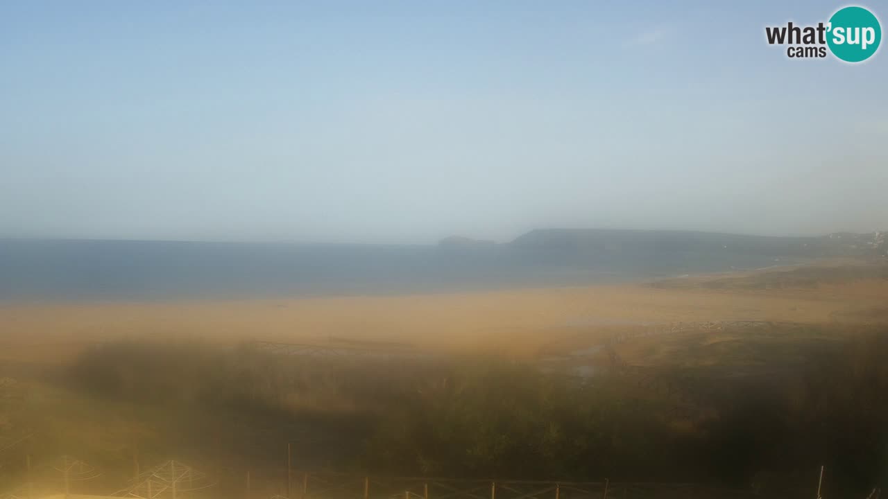 Webcam Torre dei Corsari – Live Beach View from Punta Usai