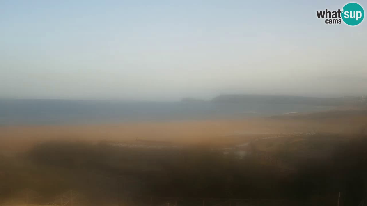 Webcam Torre dei Corsari – Vista live sulla spiaggia da Punta Usai