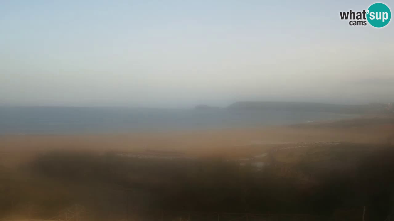 Cámara web Torre dei Corsari – Vista en directo de la playa desde Punta Usai