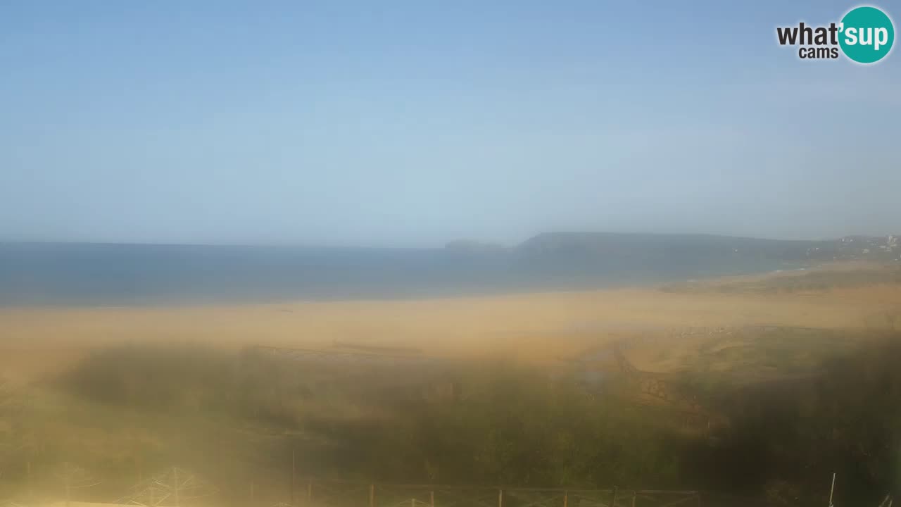 Webcam Torre dei Corsari – Live Beach View from Punta Usai