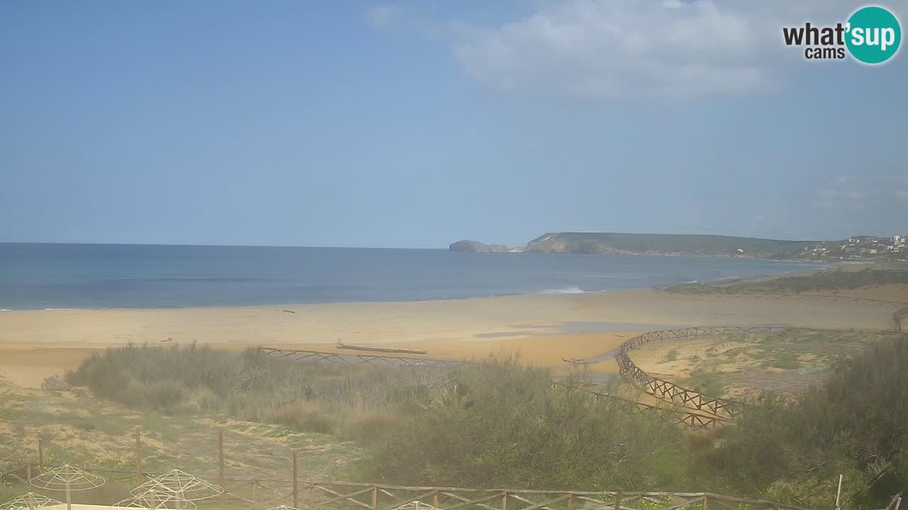 Webcam Torre dei Corsari – Liveblick auf den Strand von Punta Usai